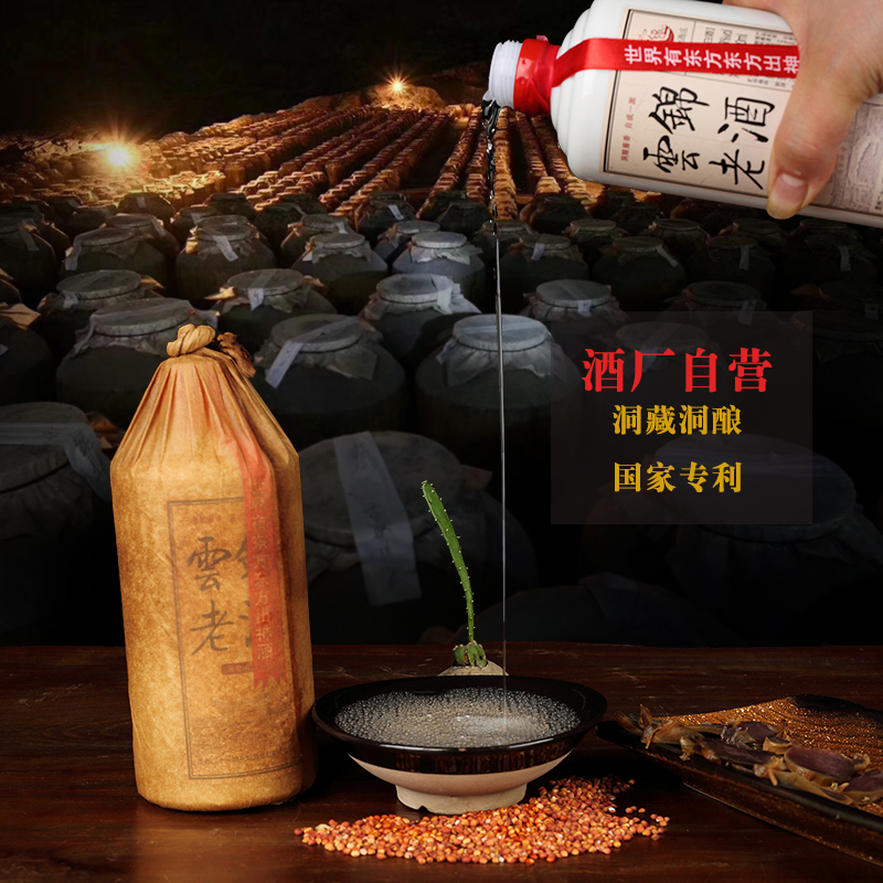 龟仙洞酒厂自营53度酱香型白酒纯粮食固态发酵洞藏洞酿瓶装