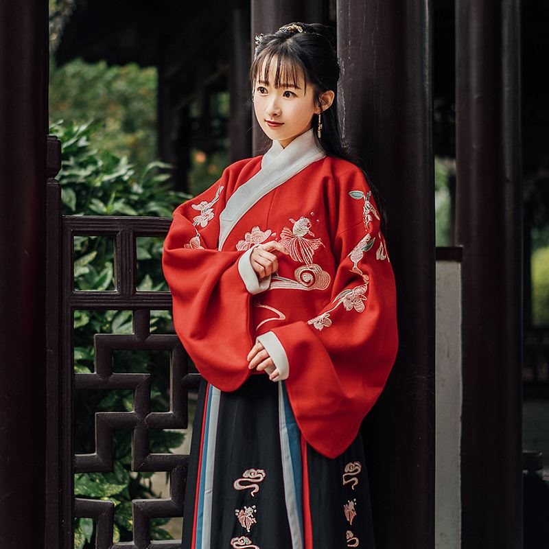 Daily Ming dynasty hanfu embroidered dress female jacket|msdalam kategori Butik wanita / wanita, pakaian/pakaian kebangsaan/peringkat pakaian, pakaian kebangsaan/pakaian - dari Buy2taobao.com untuk memberikan perkhidmatan ejen Taobao profesional membeli