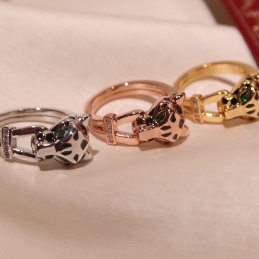 Black spot Leopard Head Rings paved 3A Cubic Zirconia Stone在類目 3C數碼配件, 手機配件, 手機飾品, 手機掛件/手機鏈中 - 來自Buy2taobao.com提供專業的淘寶代購服務