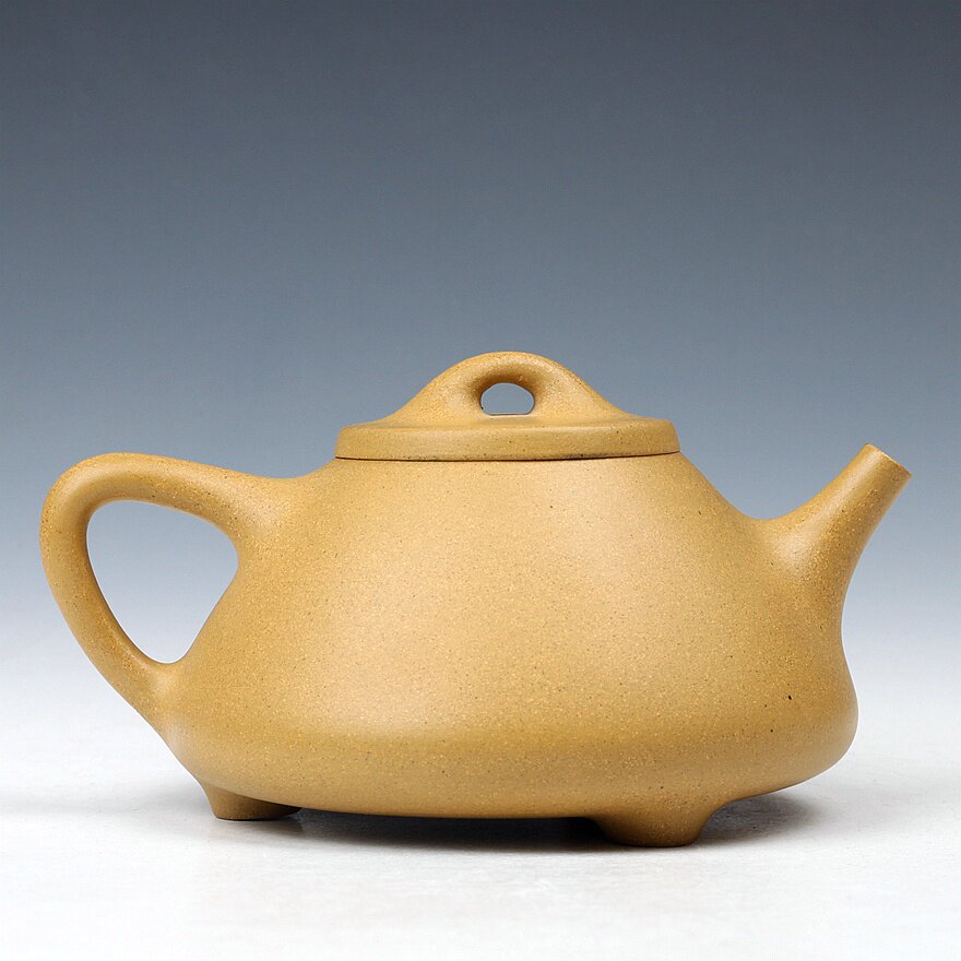 著名陶艺家 王小兵作品 段泥《小子冶石瓢》