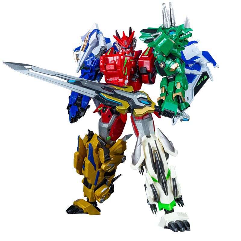 钢铁飞龙2变形玩具男孩奥特曼恐龙百变6合体神龙号机器人金刚儿童