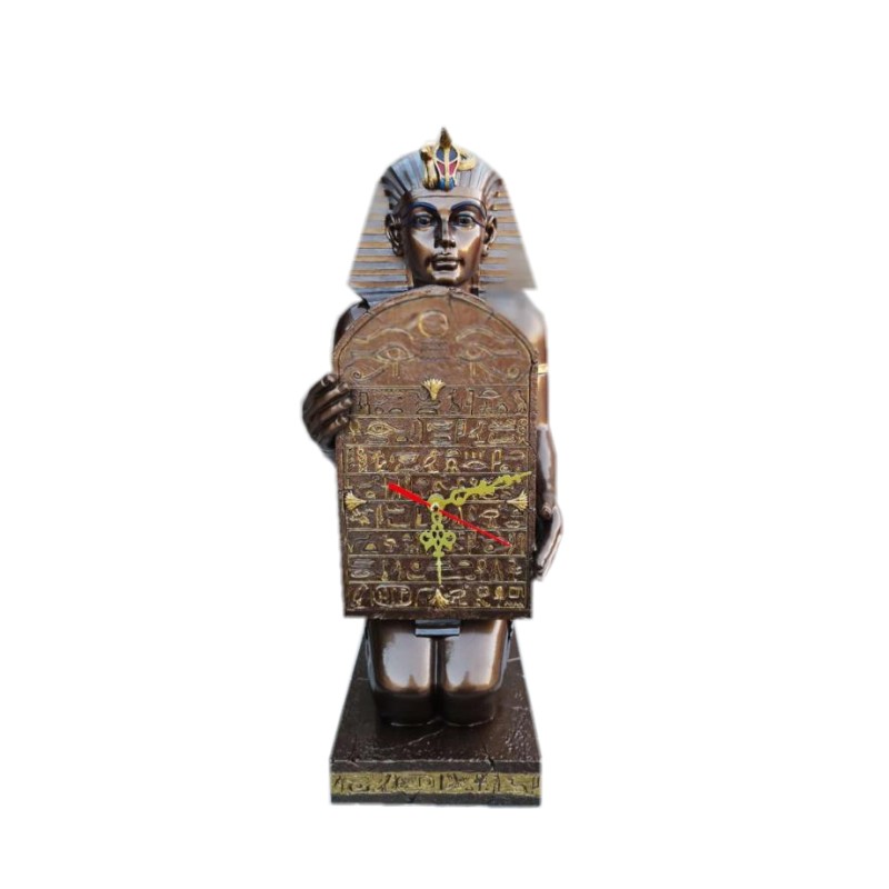 [Veronese Egypt Craft ornaments Tutankhamun Pharaoh Kneeling Clock The Pharaoh holds the clockin the Arts and crafts , Overseas Crafts , Egypt Features category - from Buy2taobao.com to provide professional Taobao agent buy service