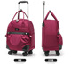 拉杆背包双肩旅行袋女男手提旅游出差包超大容量多功能登机行李袋