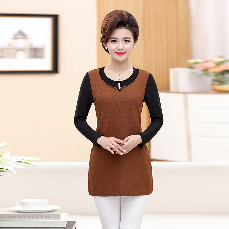 热销春季秋衣长款女