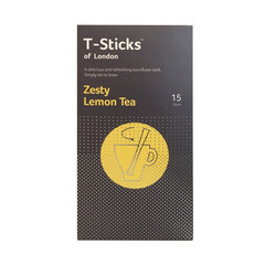 比利时原装进口 绨斯珂T-Sticks茶棒 柠檬红茶茶包