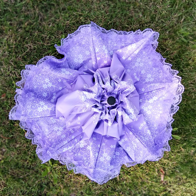 伞防紫外线晴雨两用拱形公主女蕾丝花边防晒遮太阳伞韩国轻折叠|ruв категории начало ежедневно, зонтик/дождь/дождь/водостойкость, зонтик - от Buy2taobao.com для оказания профессиональной услуги покупки агента Taobao