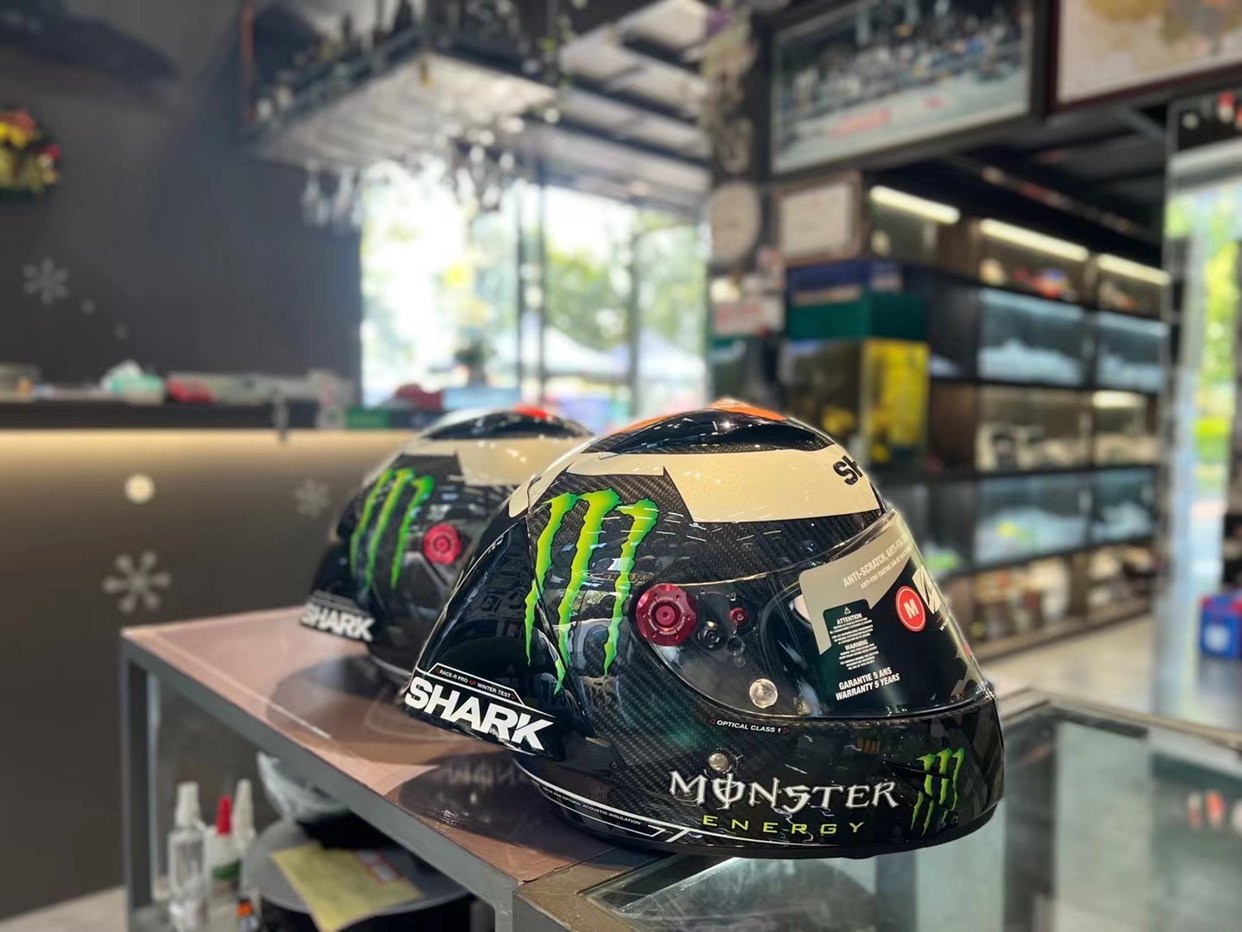 美国正品shark洛伦佐大尾翼退役摩托车头盔全盔男女四季机车