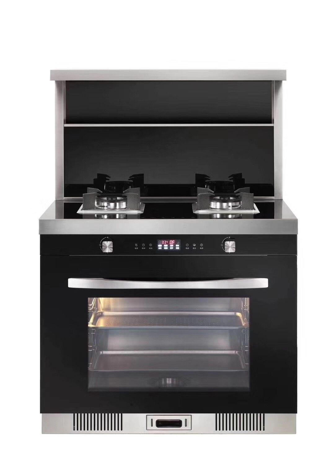 新款天然气液化气双电机自动热清洗集成灶家用一体灶好太太a72