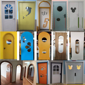 幼儿园教室门图片