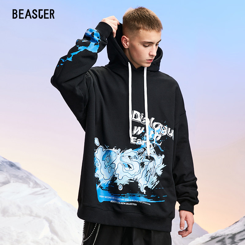 歪110吗 国潮正品折扣店 beaste的优惠券大全—beaster小恶魔鬼脸抽绳