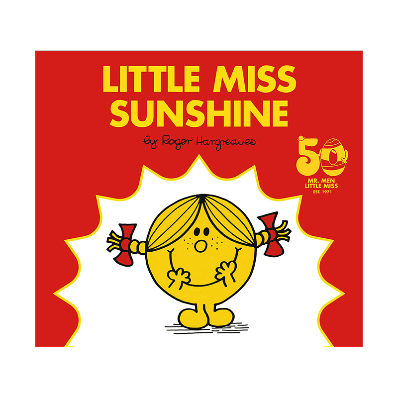 【现货】50周年正版 阳光小姐Little Miss Sunshine:50th Anniversary Edition 儿童趣味小百科幽默绘本 英文原版进口图书书籍