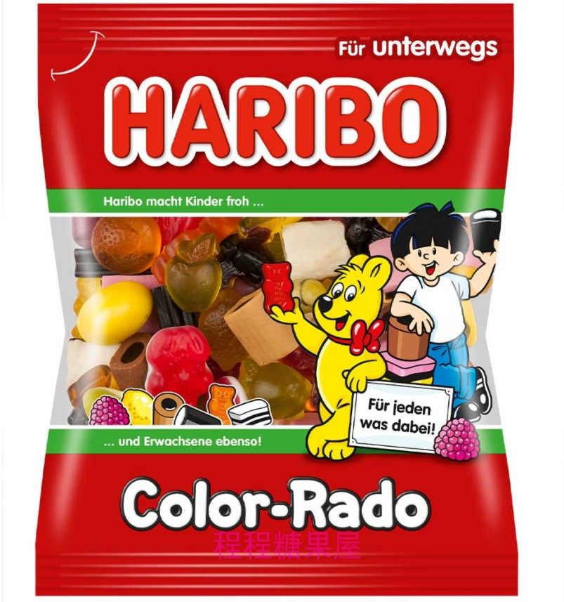 抖音同款 德国 哈瑞宝 haribo 甘草软糖 权志龙 允儿 滚宝
