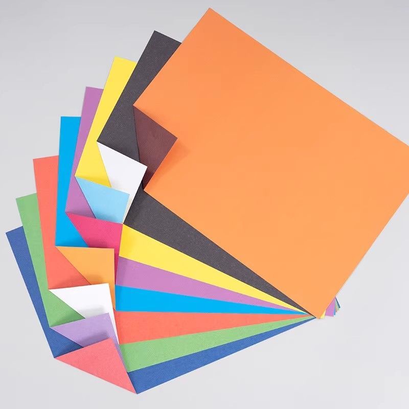 A4双面双色彩色折纸15cm两面不同色手工纸幼儿园彩纸剪纸儿童diy