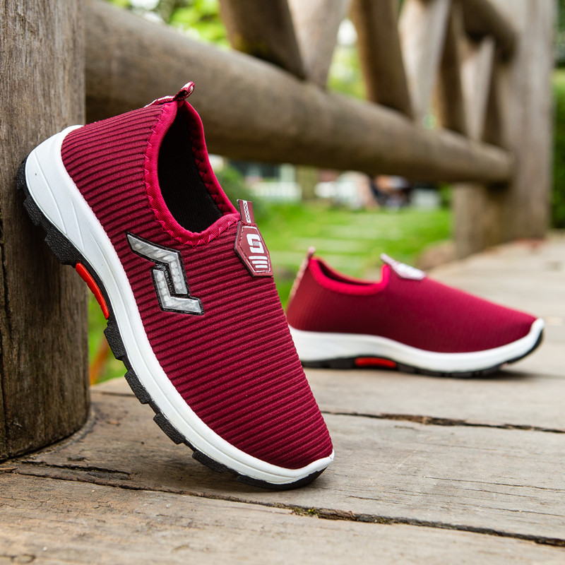 Old Beijing cloth shoes Single shoes A pedal Mom shoes soft sole non-slip Cloth shoes Work shoes motion leisure time men and womenin the Women's Shoes, Low shoe, Cloth shoes category - from Buy2taobao.com to provide professional Taobao agent buy service