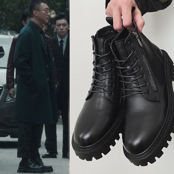 爱陌生时尚的优惠券大全—扫黑风暴孙红雷同款皮鞋大头圆头厚底低帮