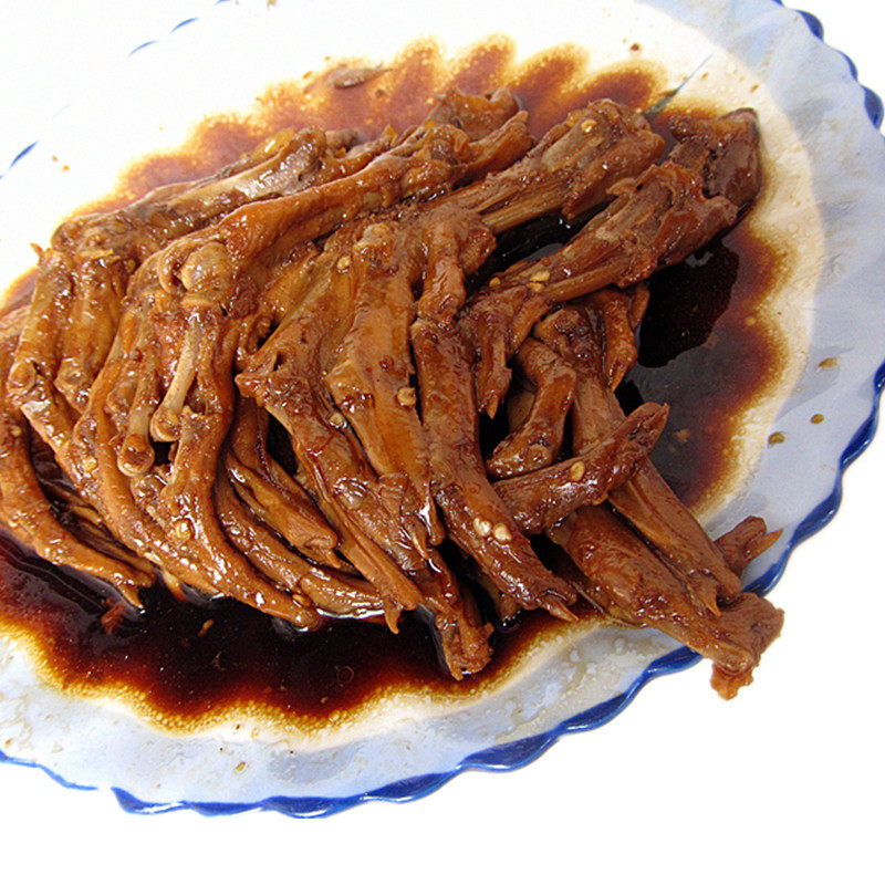 剡缘私房菜系列之 红烧鸭爪卤味鸭掌鸭肉熟食正品保证 310g微辣