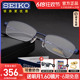 Seiko精工眼镜架男商务超轻钛架半框近视眼镜框配镜防蓝光h01120