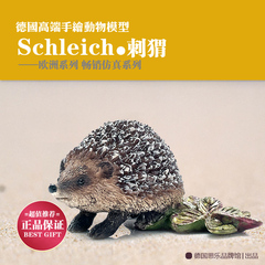 【推荐】正品德国 Schleich 思乐 刺猬 仿真动物模型玩具14713