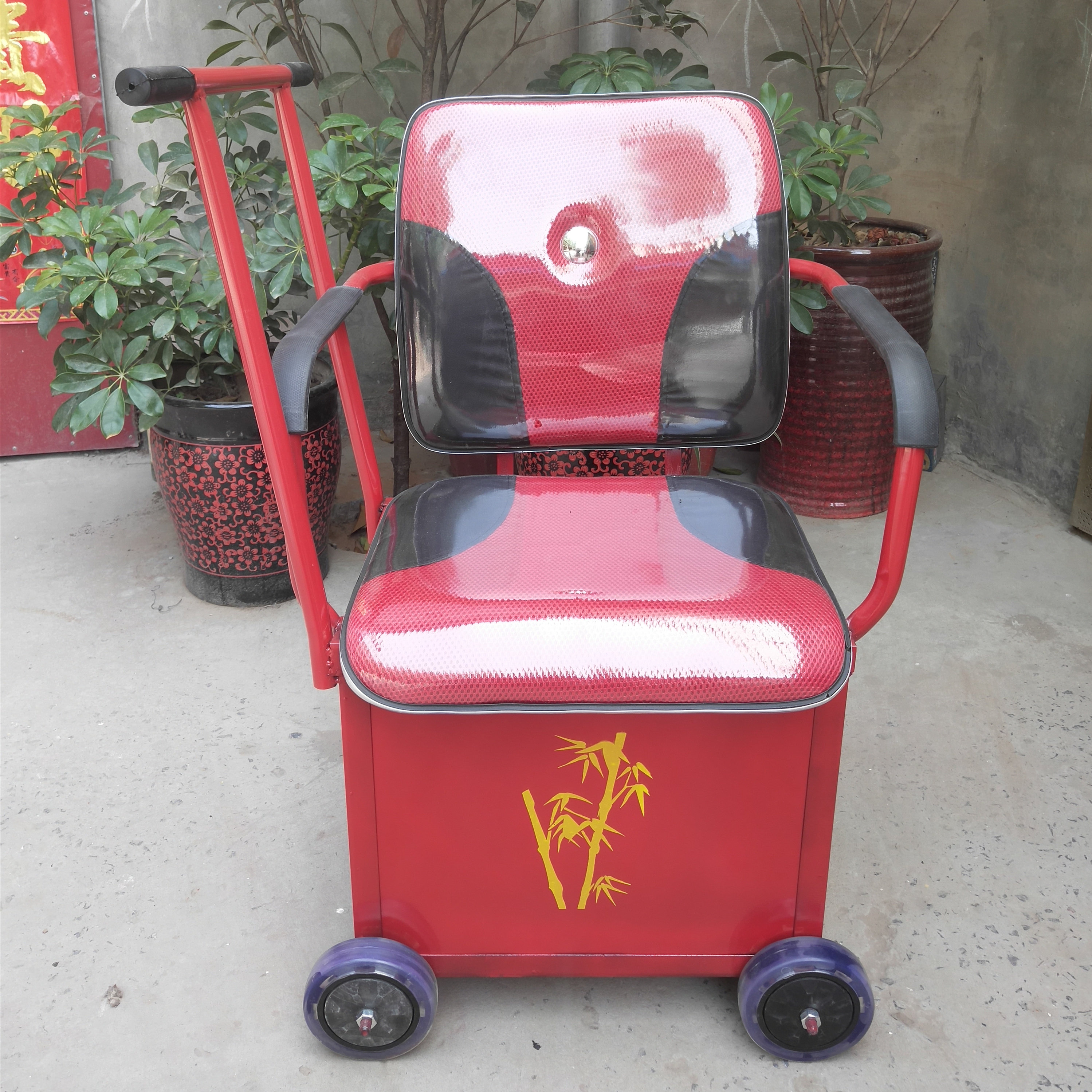 老人助步车手推可坐_老年手推车家用代步可坐推座椅老人买菜轻便手动