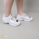 Skechers斯凯奇正品夏新款女透气网面镭射熊猫运动休闲鞋66666200