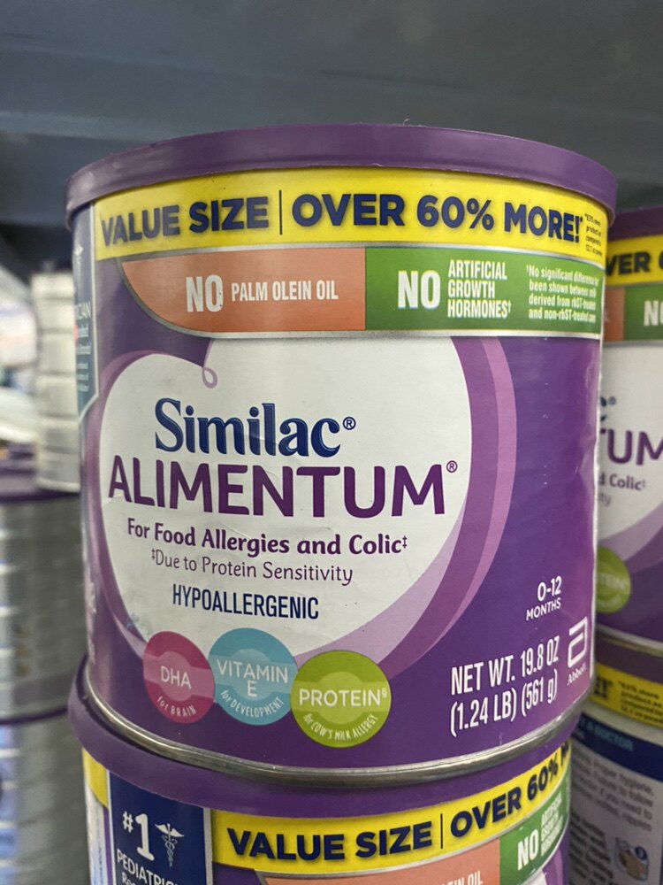 美国美版雅培alimentum深度水解无乳糖防腹泻一段1段奶粉561克g
