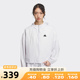 adidas阿迪达斯女子防晒衣2024新款训练运动防风连帽外套女IM8835