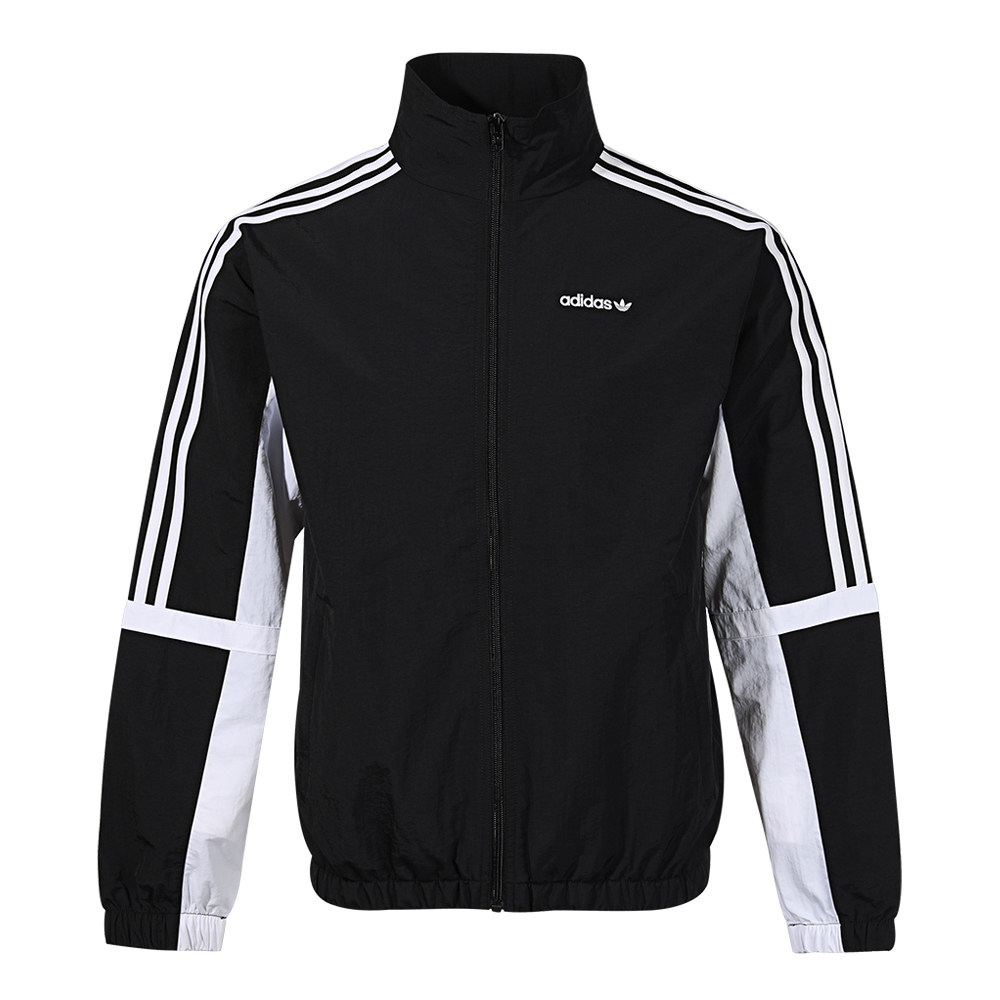 adidas阿迪三叶草男子运动服防风立领梭织运动外套gd2089