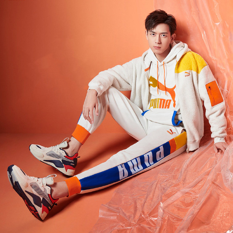 彪马男子李现同款针织连帽套头衫53070905——优购官方旗舰店.