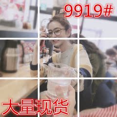 ROUWANBABY171025肉完配色好看 秋冬迷彩撞色套头针织衫毛衣毛衫