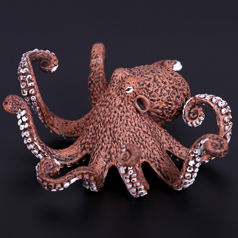 仿真章鱼模型海星海洋生物动物塑料章鱼哥动画游戏道具儿童玩具