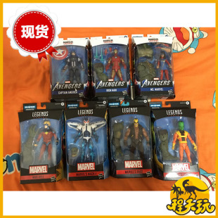 现货 Marvel Legends 憎恶套 美队钢铁侠 卡马拉 初代惊队 大头目