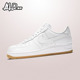 耐克NIKE Air Force1 Low空军一号AF1白生胶男低帮板鞋DJ2739-100