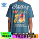阿迪达斯官网三叶草夏季男子运动休闲圆领短袖T恤IS0225