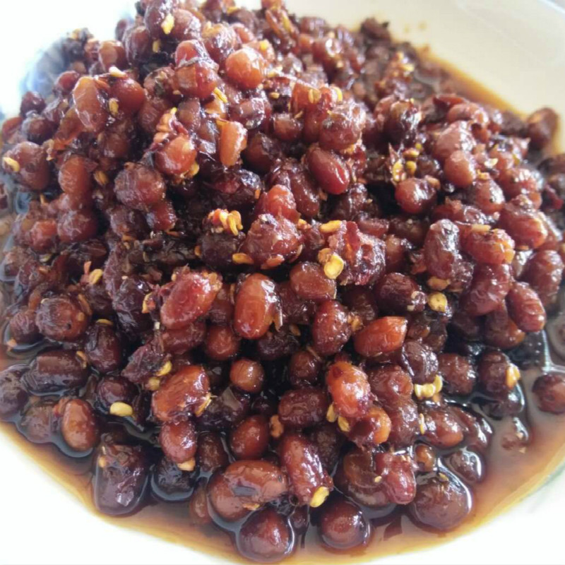 云南石林特产路南云林五香油豆豉260g玻璃瓶包装豆鼓