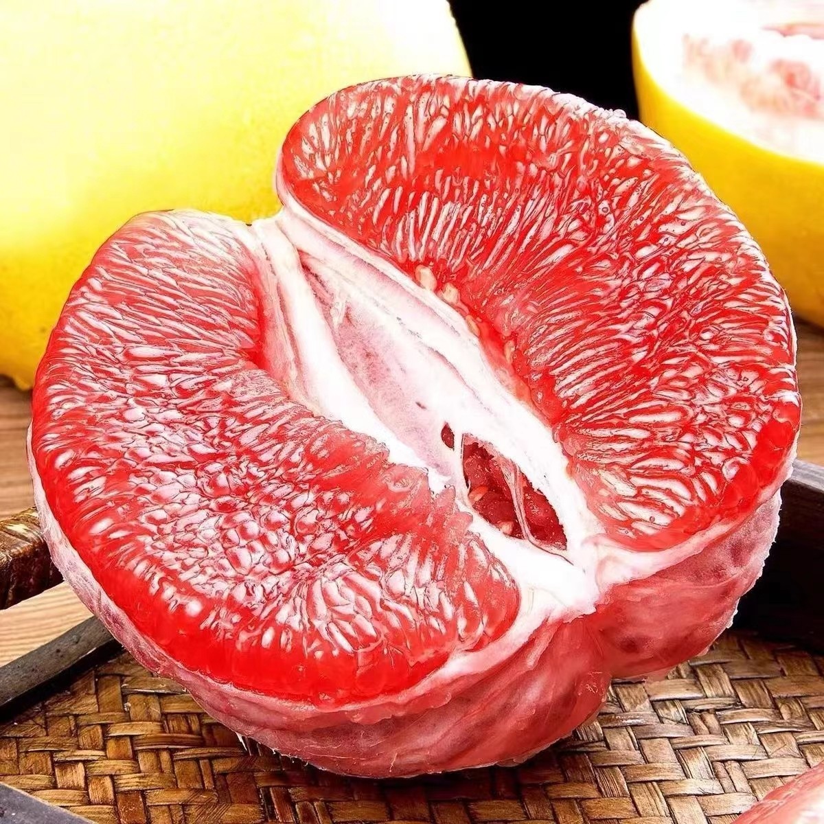 四川中江红心柚子优质大果新鲜应季水果现摘现卖产地直销坏果包赔