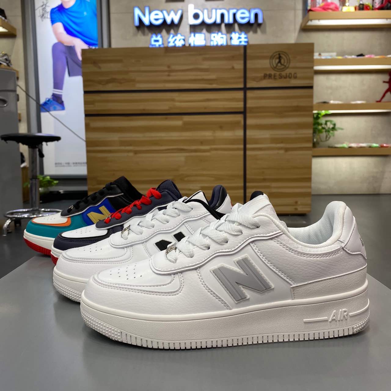 new bunren总统慢跑鞋白色板鞋情侣女鞋跑步鞋男鞋新百伦运动鞋
