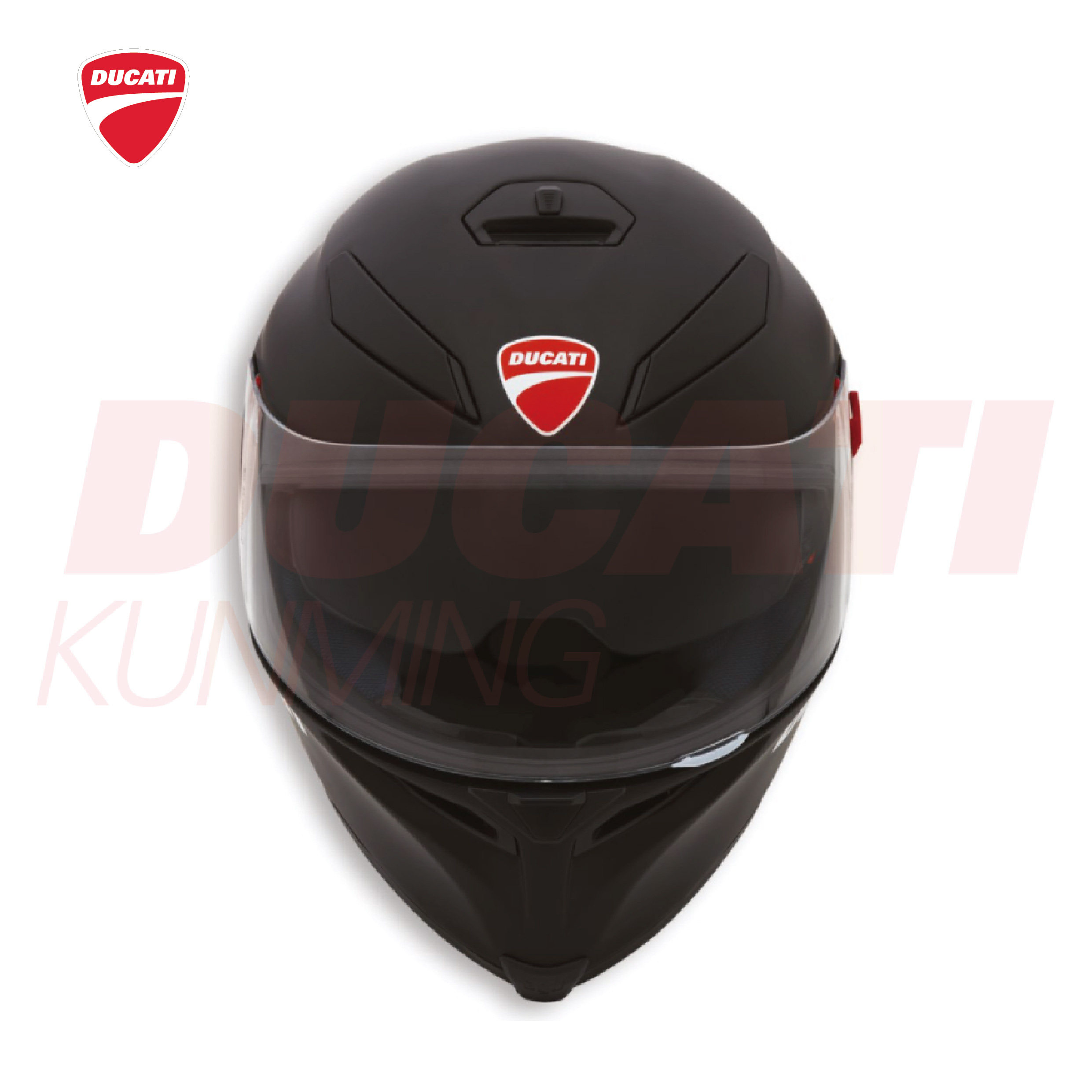杜卡迪ducati agv dark rider v2 合作款整体式头盔 男女四季通用