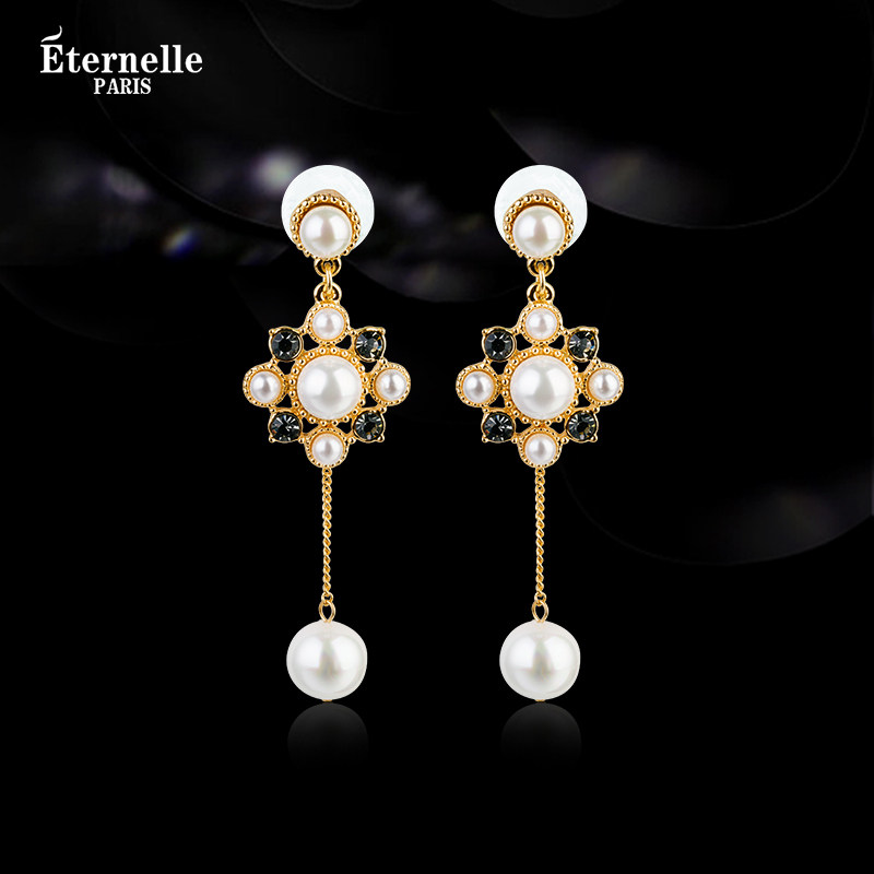 法国eternelle巴洛克复古风耳饰2022年新款耳环小众设计感女耳坠