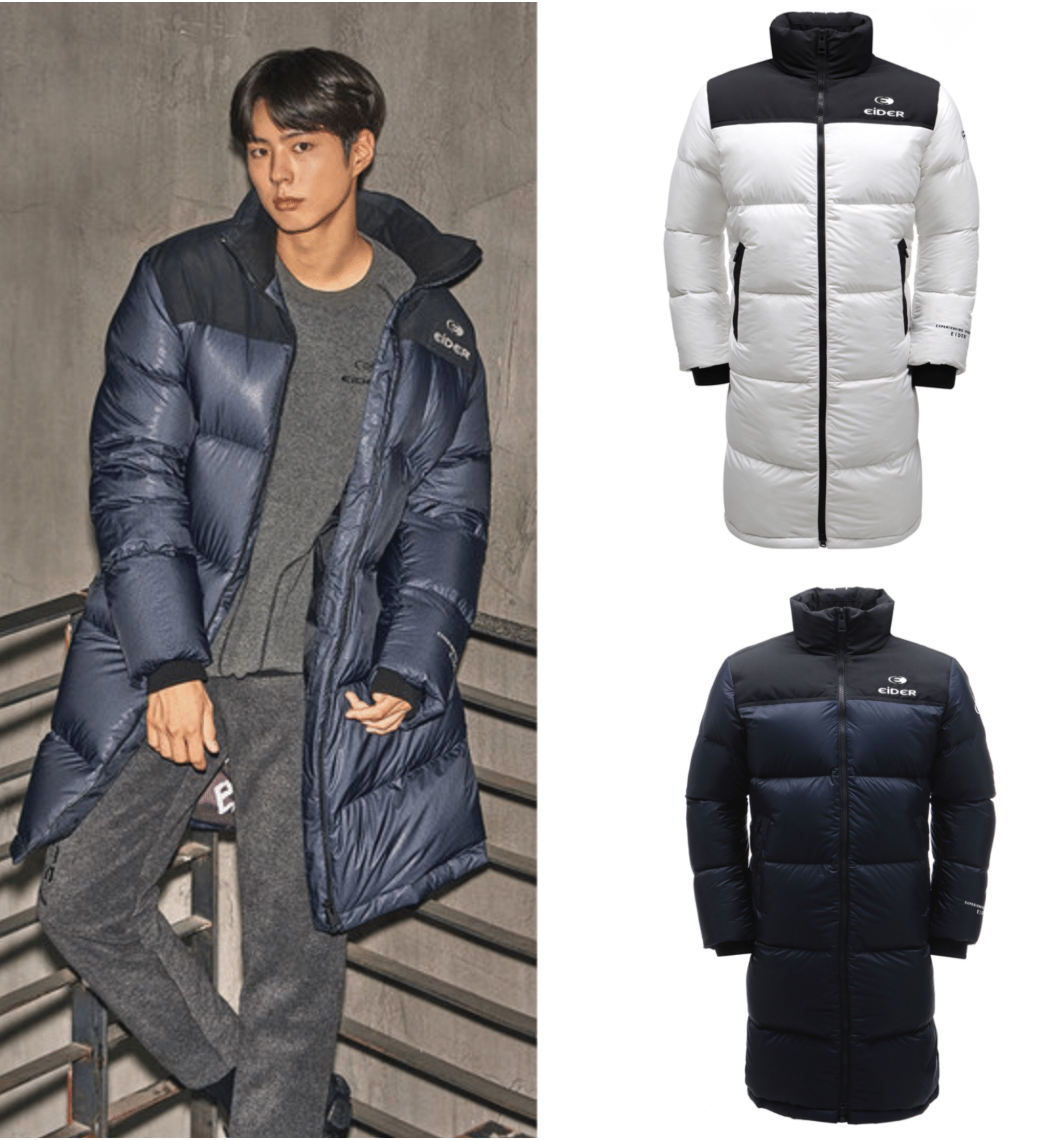 韩国正品代购 eider 冬朴宝剑同款 男 鹅绒加厚羽绒服优惠券