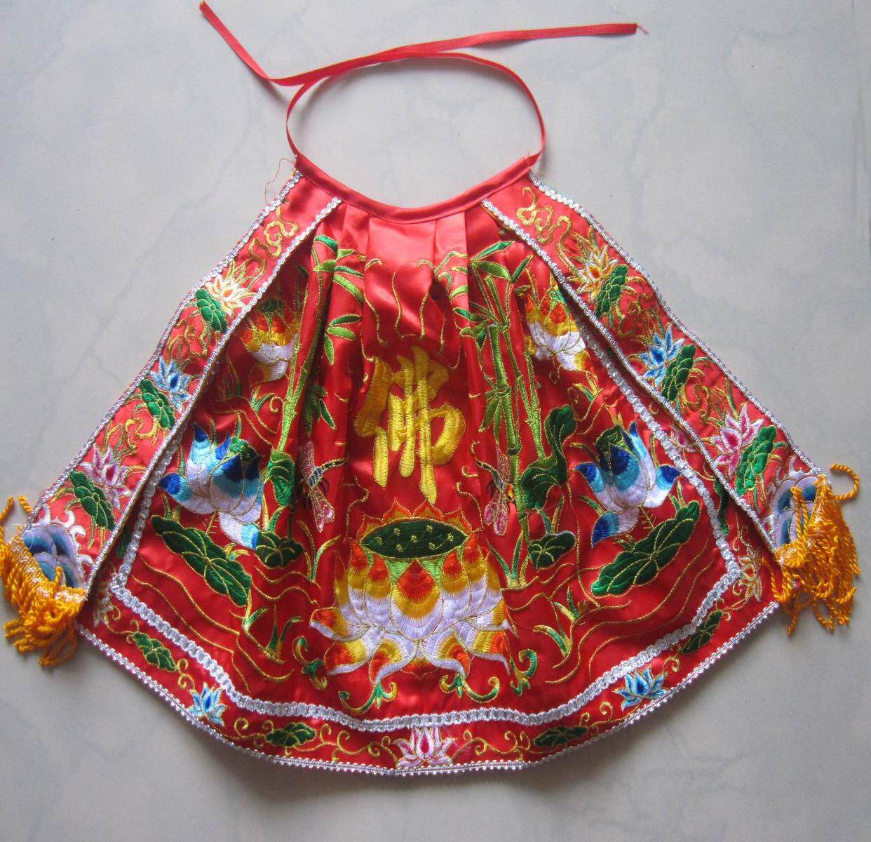 新佛教菩萨竹衣佛披衣服神衣台湾佛祖观音佛袍刺绣