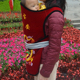 贵州传统老式绣花婴儿宝宝出行背袋前抱后背式小孩子背带四季背扇