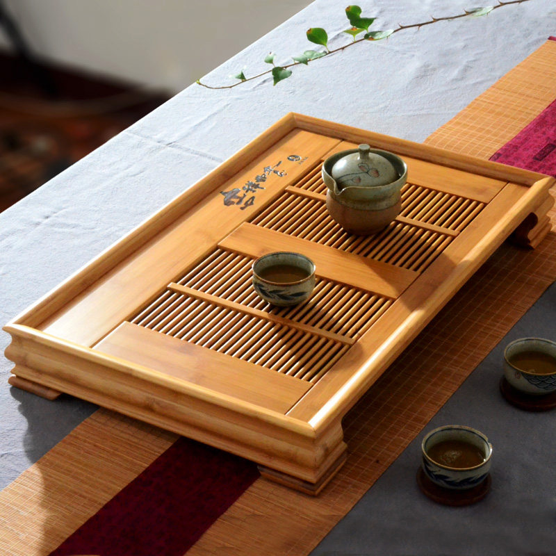 功夫茶盘竹子