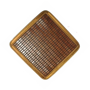 汽车货车面包车木珠竹片垫单个夏天季凉坐垫卧铺麻将凉席坐垫座垫