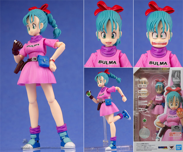 七龙珠shf_现货万代bandai正版 shf 龙珠 布玛 大冒险开始 童年 布尔