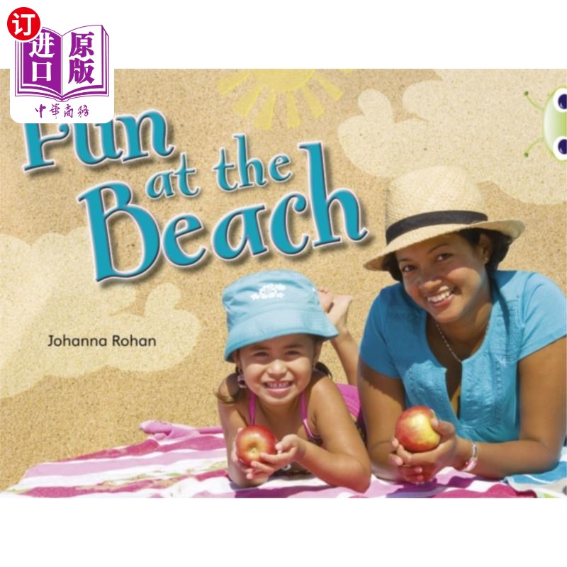 海外直订Bug Club Non-fiction Lilac Fun at the Beach 6-pack Bug Club非小说海滩丁香情趣6件装