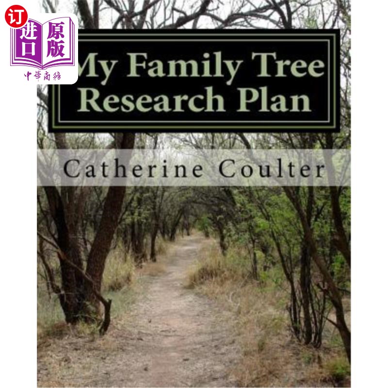 海外直订My Family Tree Research Plan: A Family Tree Research Workbook 我的家谱研究计划：家谱研究手册