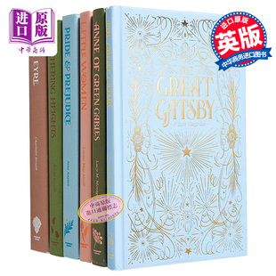 现货 Wordsworth经典小说奢华系列 英文原版 Wordsworth Luxe Collection 绿山墙的安妮 简爱 傲慢与偏见 小妇人【中商原版】