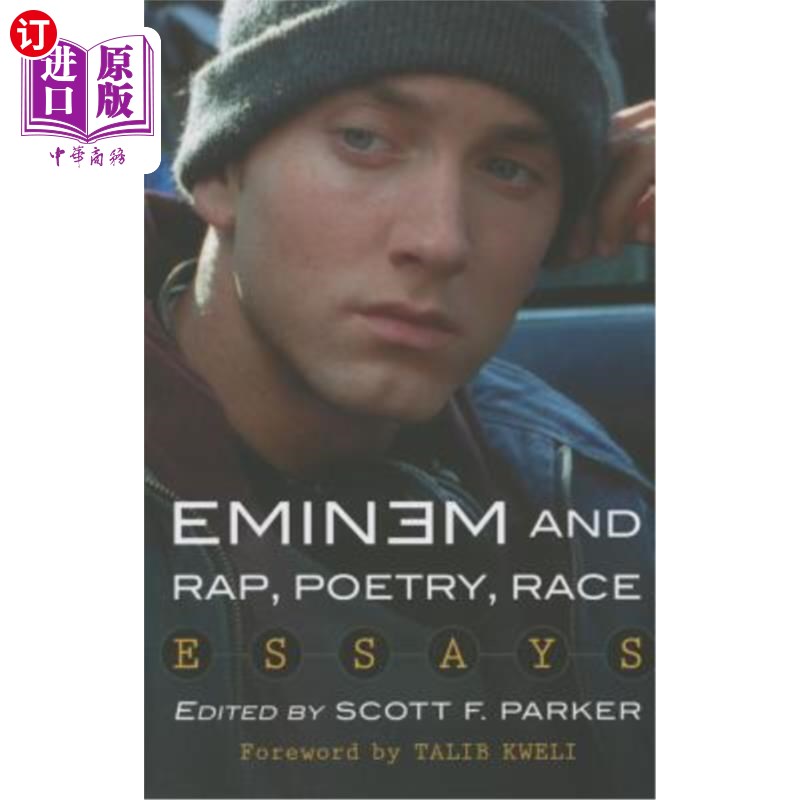 海外直订Eminem and Rap, Poetry, Race: Essays 艾米纳姆与说唱、诗歌、种族:随笔