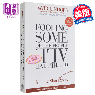 现货 【中商原版】一路骗到底Fooling Some of the People All of the Time英文原版