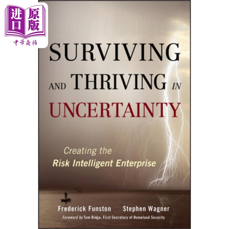 现货 风险智能企业 价值创造与保护 Surviving And Thriving In Uncertainty 英文原版 Frederick Funston 中商原�